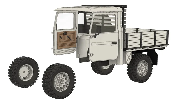 Pickup Upgrade for Model 9 & 10, a preview image from 3DSets