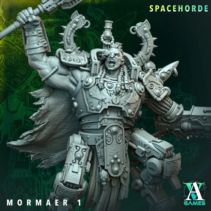 Spacehorde STL, a preview image from Archvillain Games