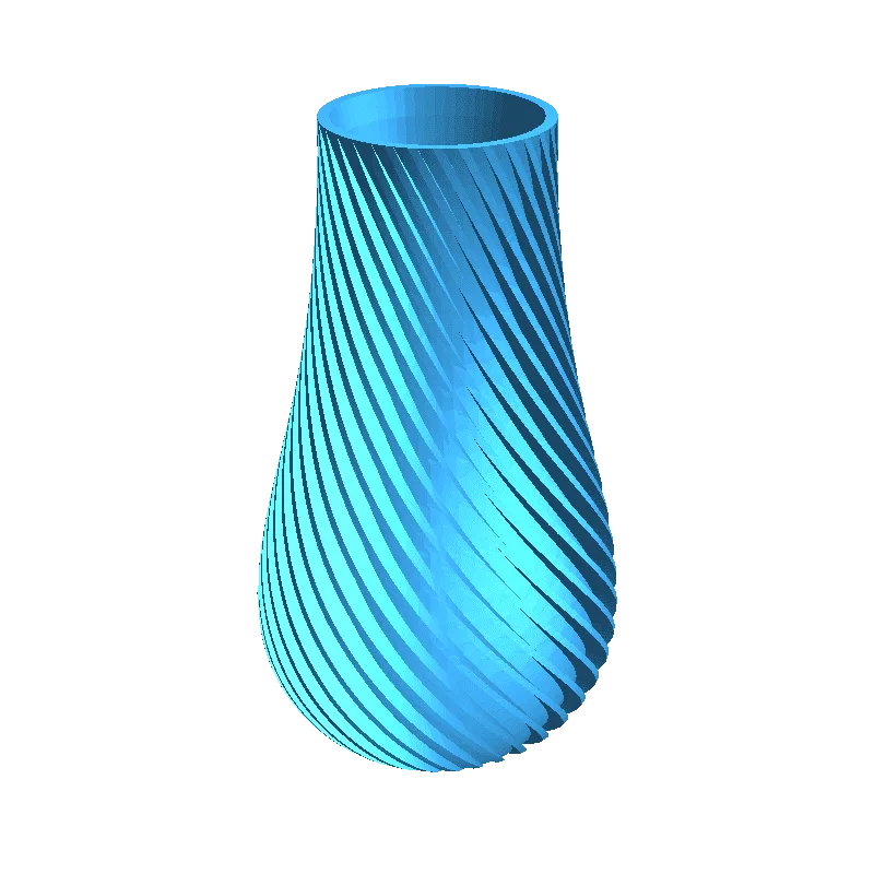 Spiral vase, a preview image from Creality Cloud