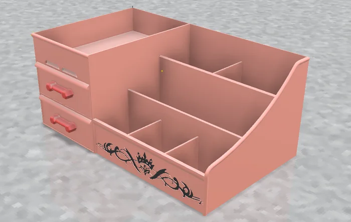 Makeup Organizer, a preview image from Creality Cloud