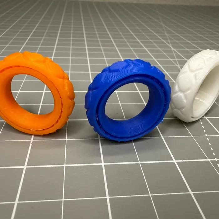 Fidget Ring - Medium, a preview image from Creality Cloud