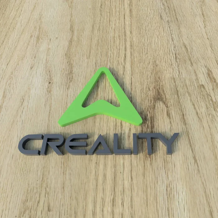 Creality logo, a preview image from Creality Cloud