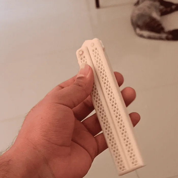 butterfly comb, a preview image from Creality Cloud