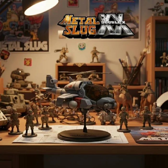 Metal Slug Helicopter v07, a preview image from Creality Cloud