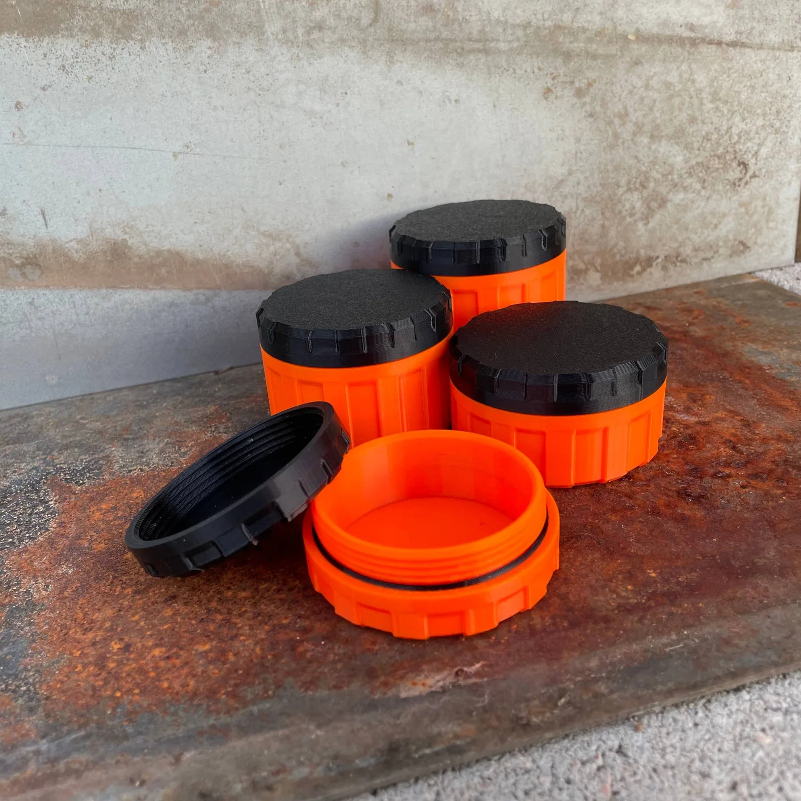 Rugged Container 50mm Set - 4 Pieces, a preview image from Creality Cloud