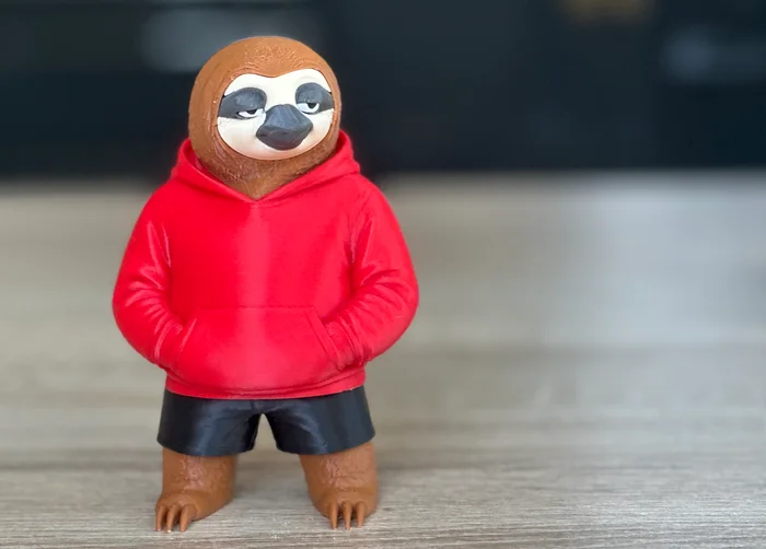 Urban swag Sloth, a preview image from Creality Cloud