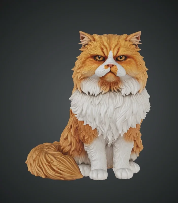 Cat, a preview image from Cults3D