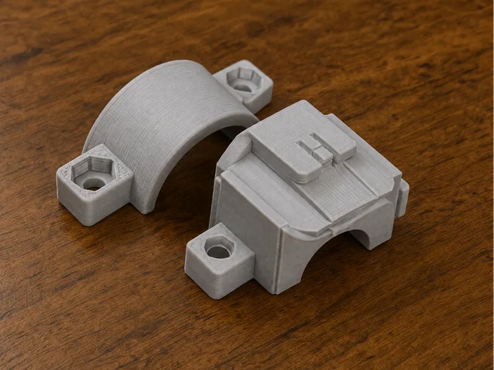 Gancio Telepass piccolo per moto da 22 e 28 mm, a preview image from MakerWorld