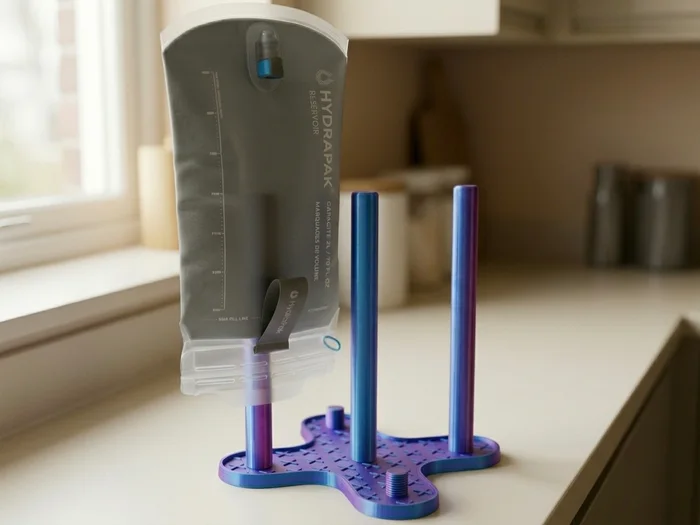 Égouttoir modulaire pour Gourdes, Poches à Eau ..., a preview image from MakerWorld
