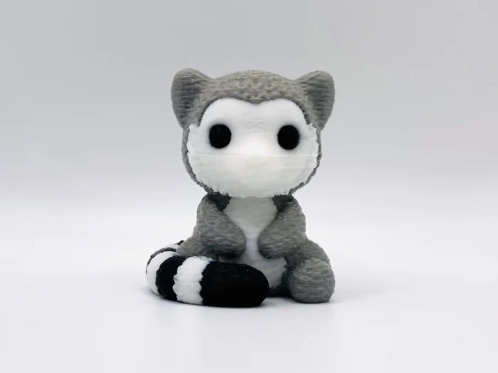 Knitted Lemur, a preview image from MakerWorld