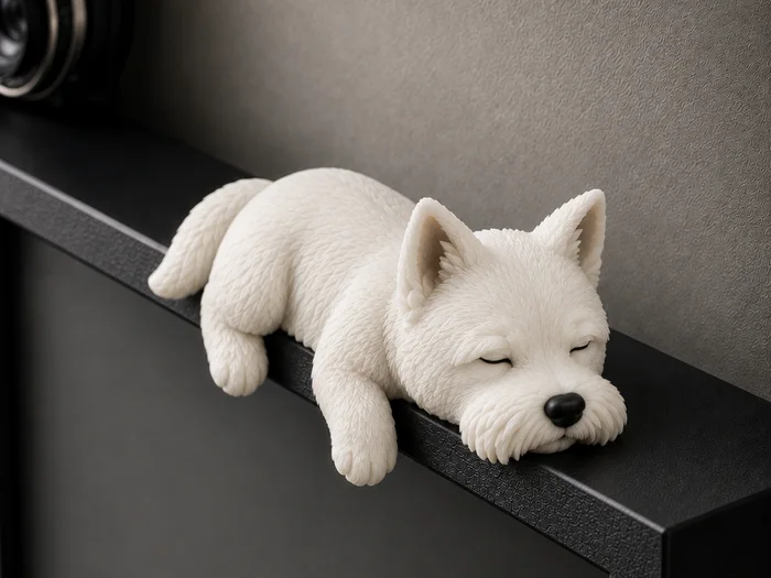 Scottish Terrier Monitor Pet, a preview image from MakerWorld