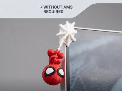 Spider-Man Monitor Buddy | No AMS, a preview image from MakerWorld
