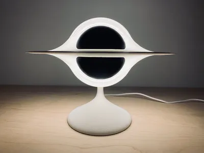 Black Hole Lamp, a preview image from MakerWorld