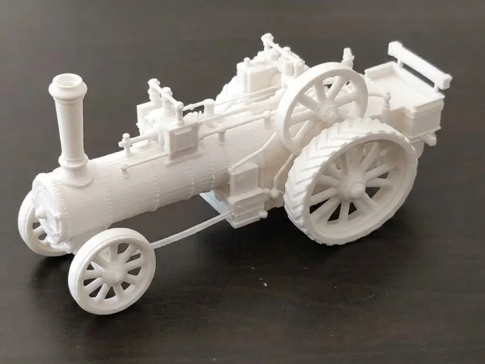 Steam Traction Engine, a preview image from MakerWorld