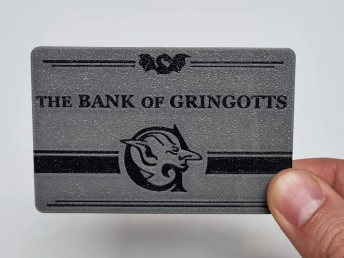 Gringotts Bank Credit Card Holder – Harry Potter, a preview image from MakerWorld