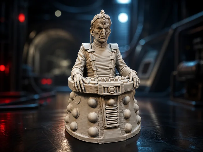 Davros – Doctor Who Figure (1:10 Scale), a preview image from MakerWorld