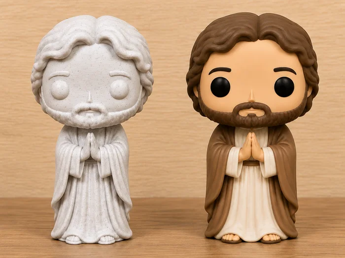 Funko Pop San José - 10 cm, a preview image from MakerWorld