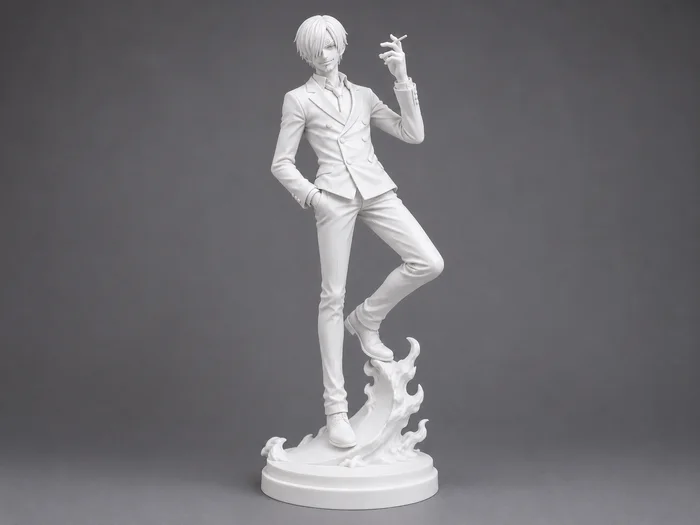 Sanji Figure One Piece, a preview image from MakerWorld