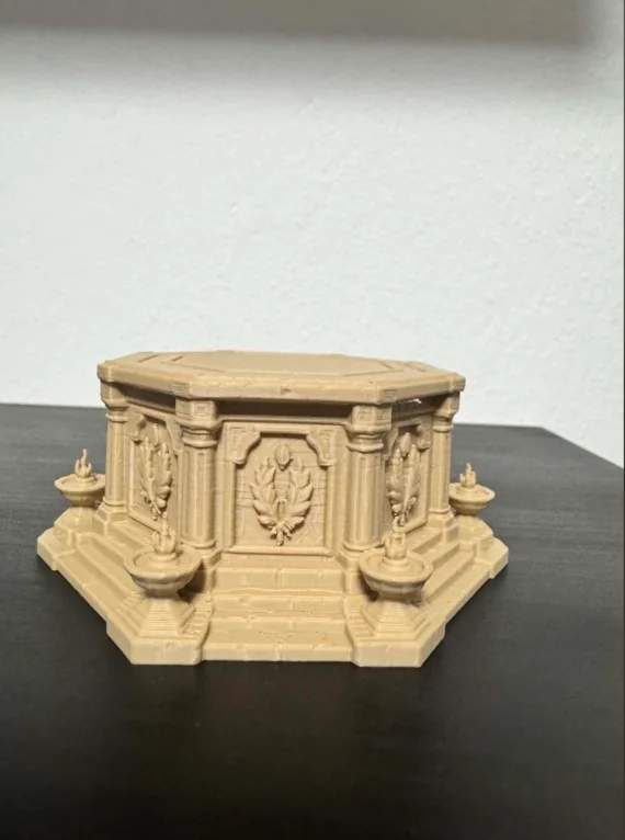 Ancient Greek Temple Display Base, a preview image from MakerWorld