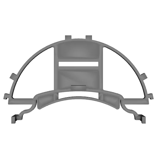 Visor Extension for 3DVerkstan Protective Visor (Ideal for dentists, small 3D printers), a preview image from NIH 3D