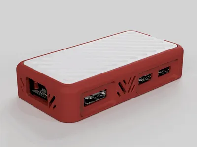 Raspberry Pi Zero case/Zero W case/Zero 2 W case (2h print), a preview image from Printables