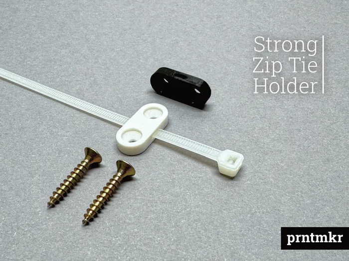 Strong Zip Tie Holder, a preview image from Printables