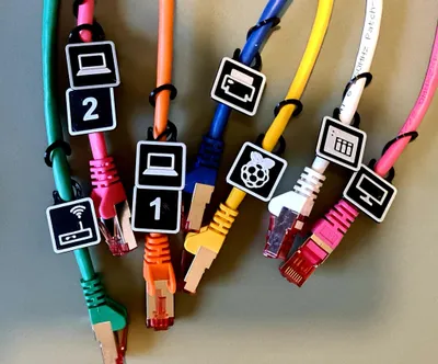 Cable Tag Set, a preview image from Printables