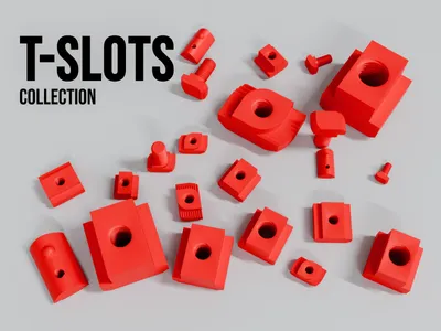 T-Slots Collection, a preview image from Printables