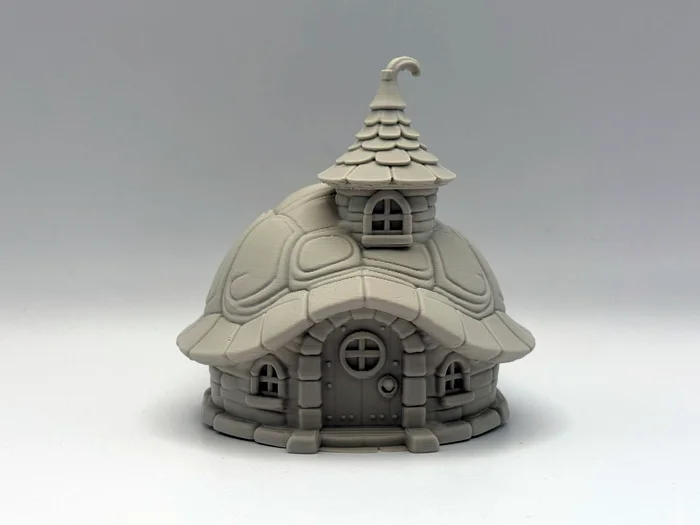 Turtle Fairy House, a preview image from Printables