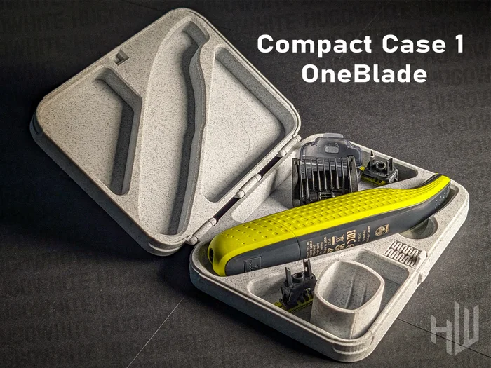 Compact Case 1 for Philips OneBlade - Home Edition, a preview image from Printables
