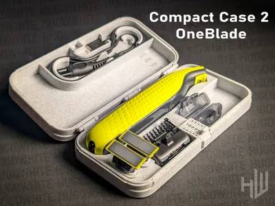 Compact Case 2 for Philips OneBlade – Slim Edition, a preview image from Printables