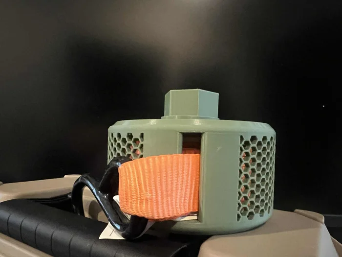 Ratchet strap spool, a preview image from Printables