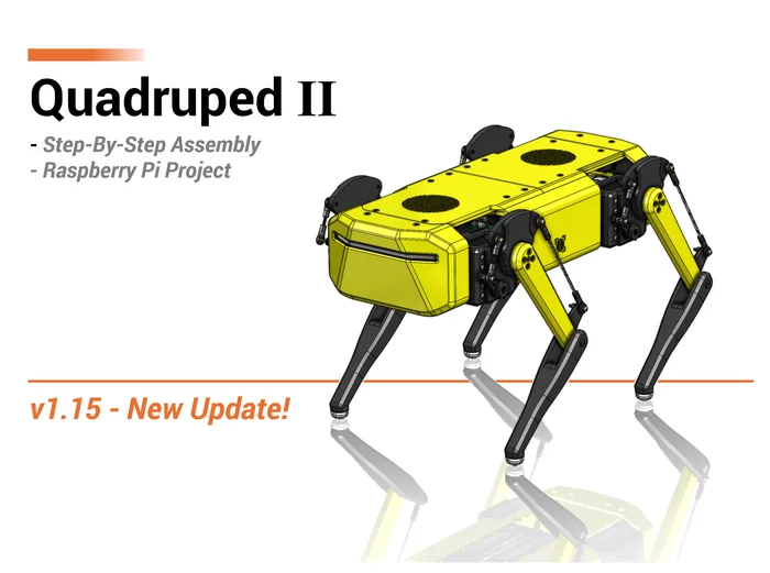 Quadruped II, a preview image from Printables