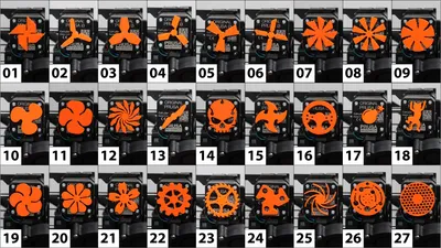 Mega Extruder Rotation Visualizer Bundle, a preview image from Printables