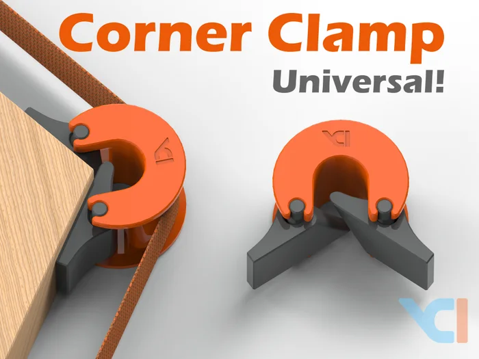 Adaptable Corner Strap Clamp, a preview image from Printables