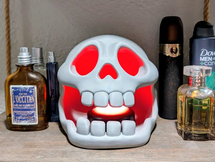 Skull Cave - Dark Decor & Storage, a preview image from Printables