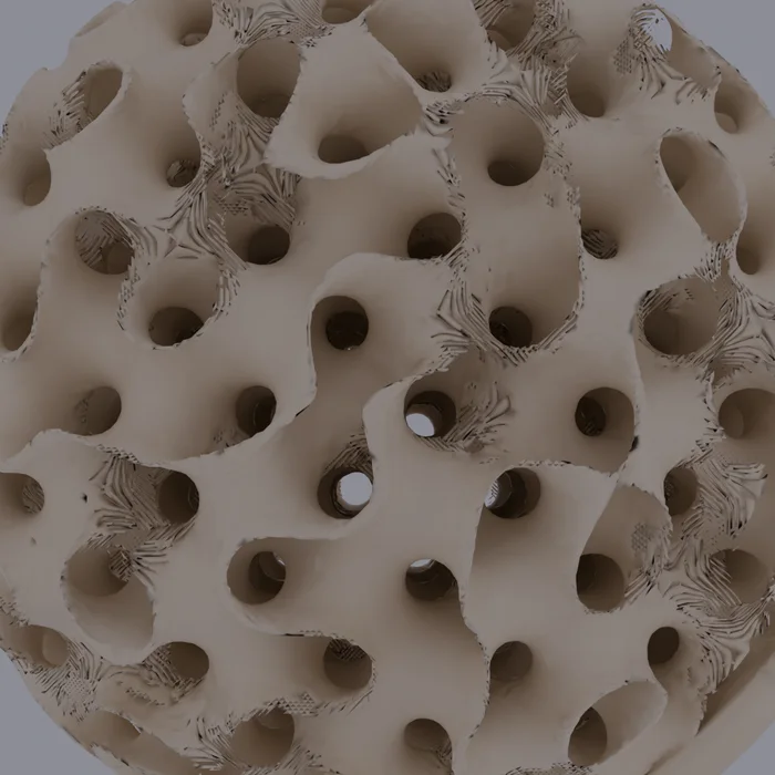 Bathsheba Grossman Gyroid Complex, a preview image from Printables