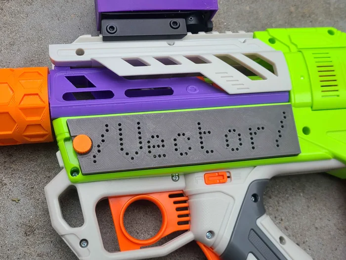 Dart Zone Vector Pro Expanded Battery Door, a preview image from Printables