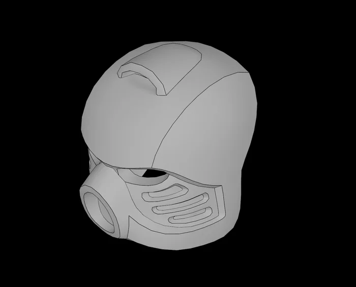 Lego Compatible (8041.dat) Minifig Mask Kanohi Hau, a preview image from Printables
