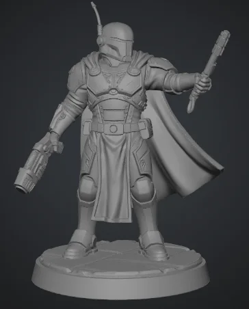 Tabletop Holy Lord, a preview image from Printables