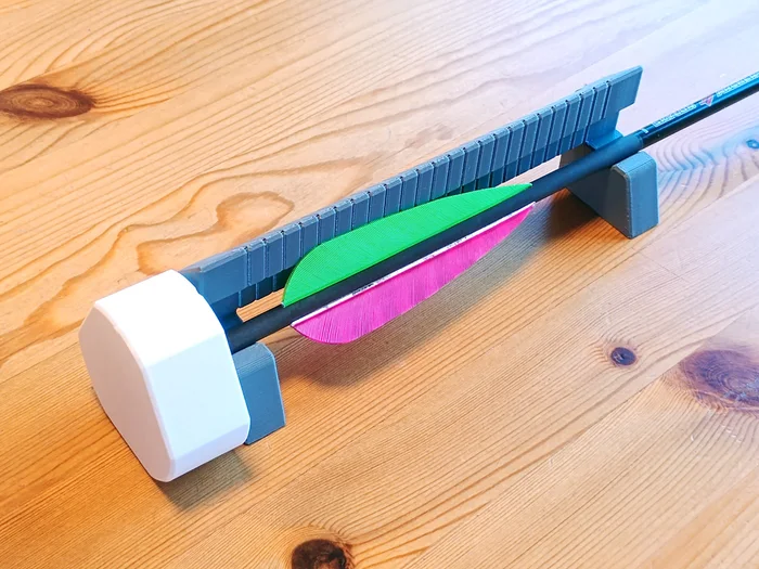 Fletching Jig for Taped Fletching, a preview image from Printables