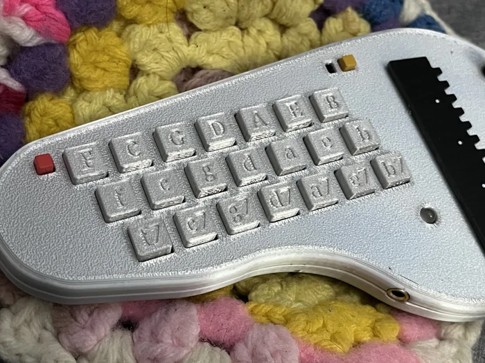 Minichord Keycaps - with chords, a preview image from Printables