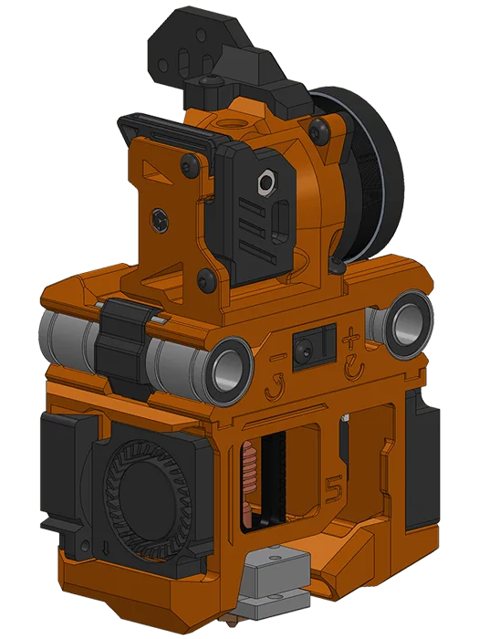 Printing head for the Flying Bear Ghost 5 3D printer, a preview image from Printables