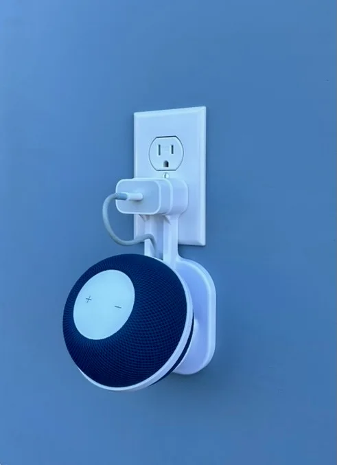 HomePod Mini Plug-In Wall Mount | Hidden Cable Management | No Drilling Required, a preview image from Printables