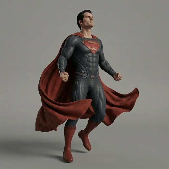 Superheroes - Superman Taking Flight, a preview image from Printables