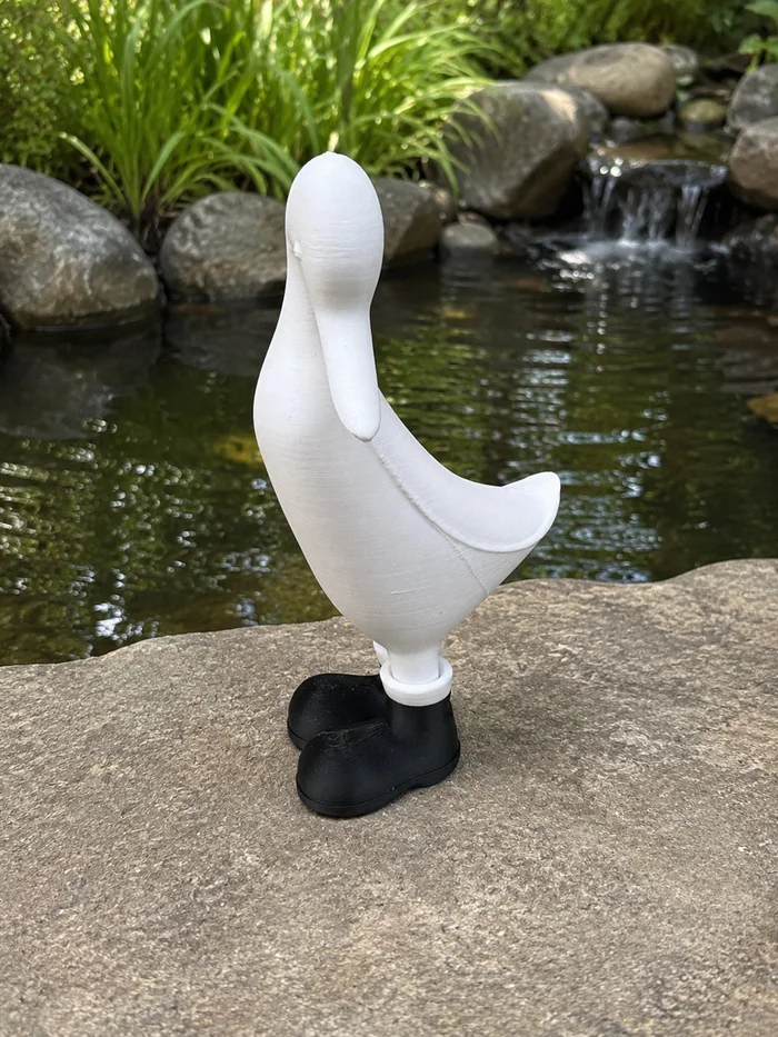 Duck in Boots, a preview image from Printables