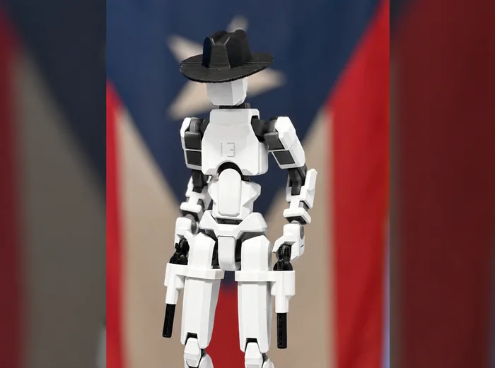 Dummy 13 Wild West Pack | Cowboy Hat, Dual Holsters & Revolvers, a preview image from Printables