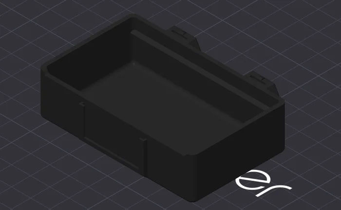 Storage box for Honeycomb storage wall - box_80x50x22_v2, a preview image from Printables