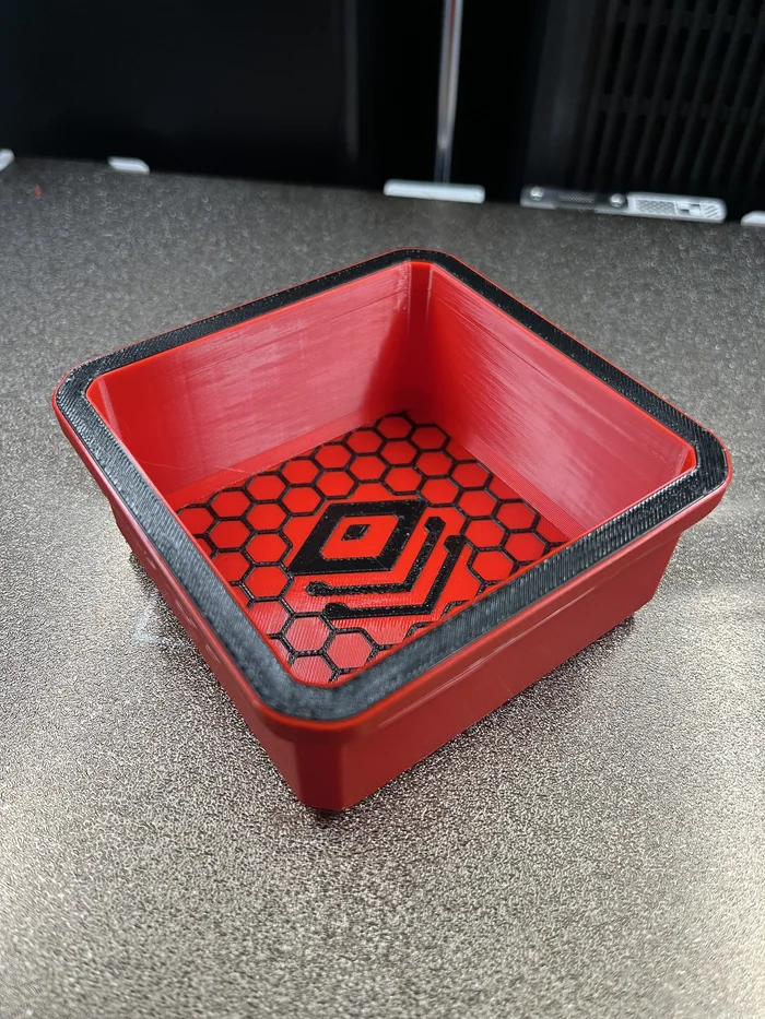 Milwaukee Packout Organizer Slim Bins (Comb Pattern), a preview image from Printables