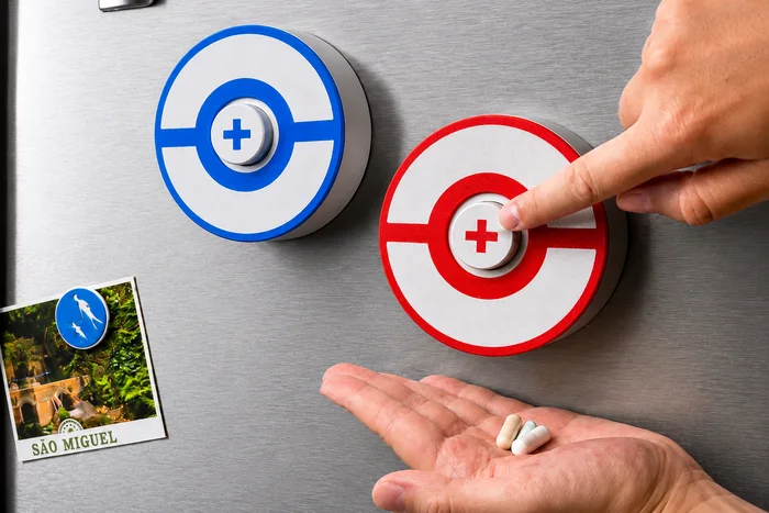 Pill Dispenser | Fridge Magnet | Pokemon, a preview image from Printables